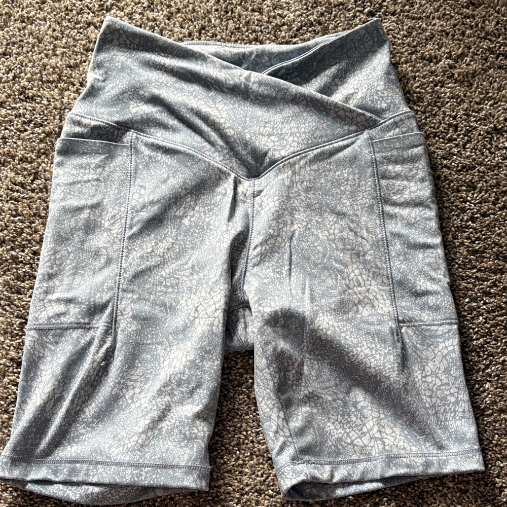 Danskin Women's Gray Bike Shorts